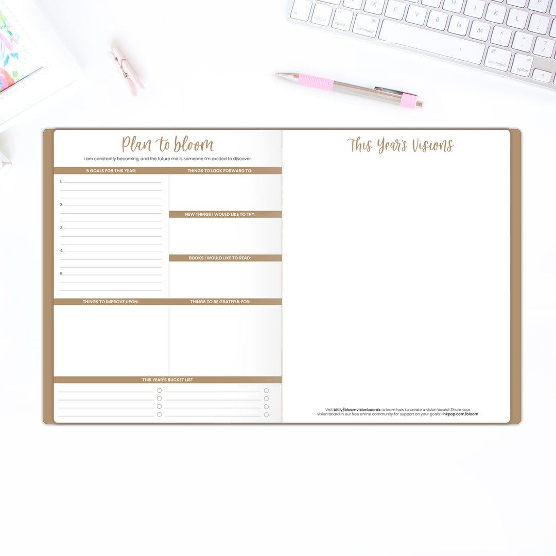 2026 Monthly Planner, 9" x 12", Midnight Sky
