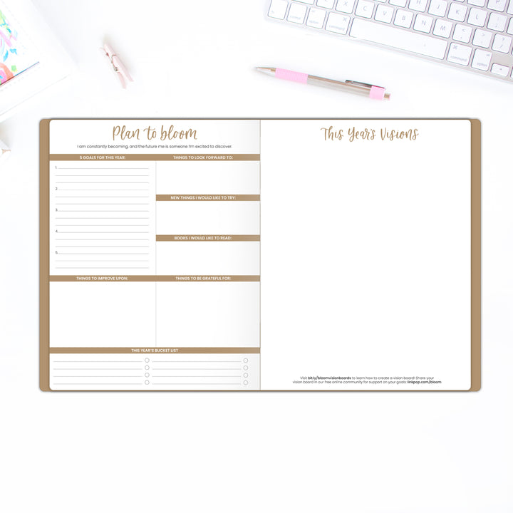 2026 Monthly Planner, 9" x 12", Midnight Sky