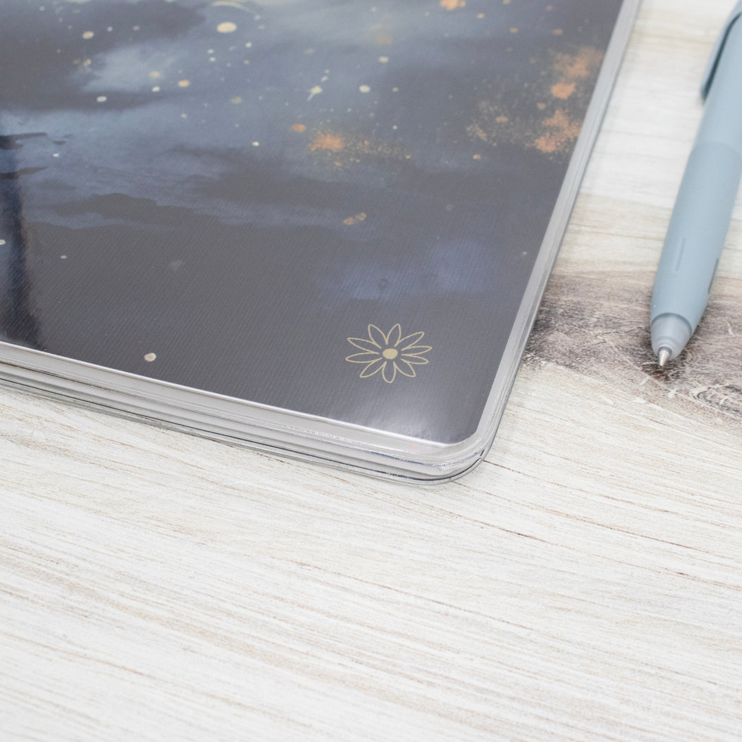 2026 Monthly Planner, 9" x 12", Midnight Sky