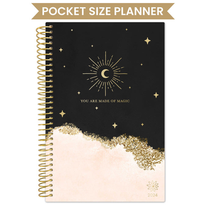 2024 Soft Cover Planner, 4" x 6", Celestial