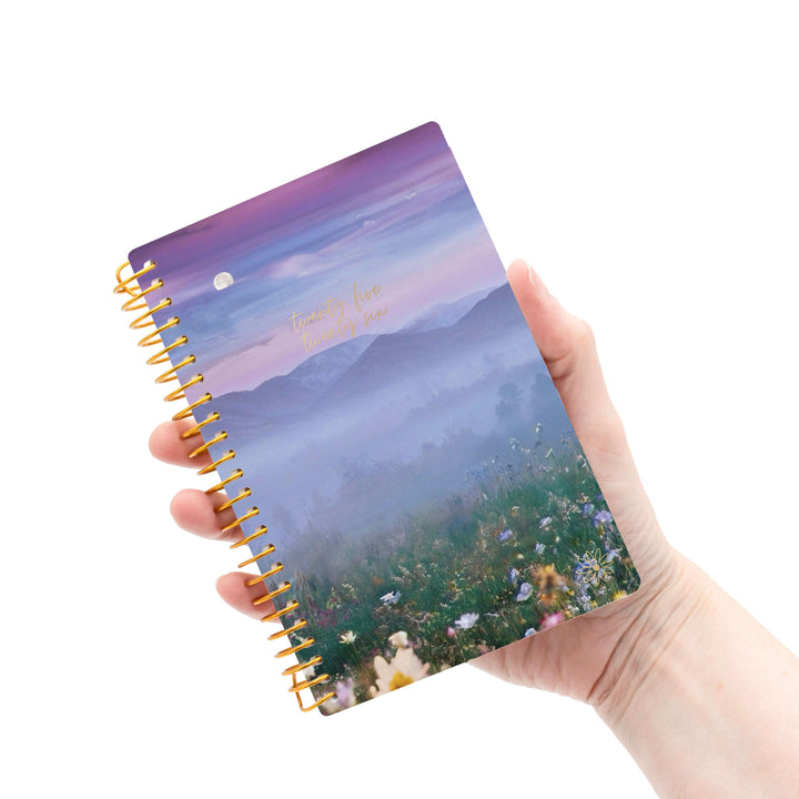 2025-26 Soft Cover Planner, 4" x 6", Mystical Mountains