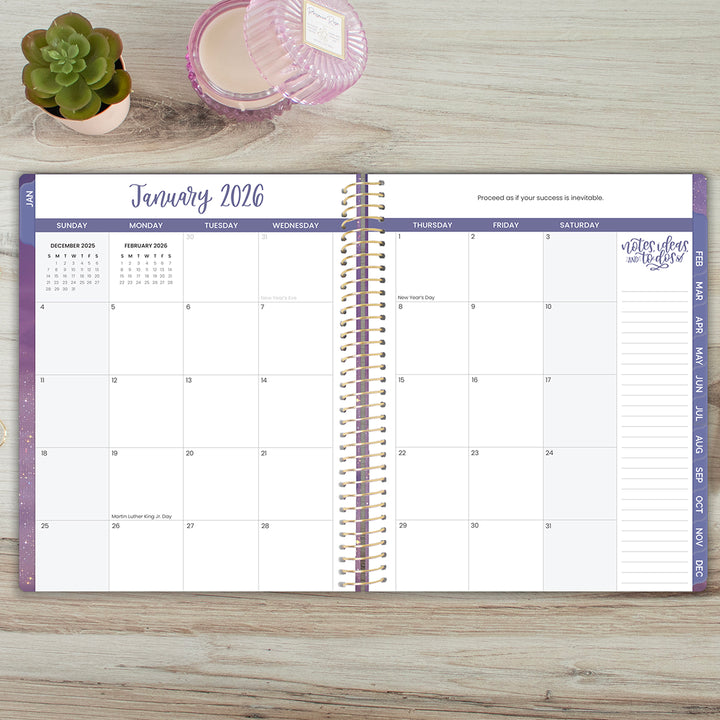 2026 Soft Cover Planner, 8.5" x 11", Good Things are Coming