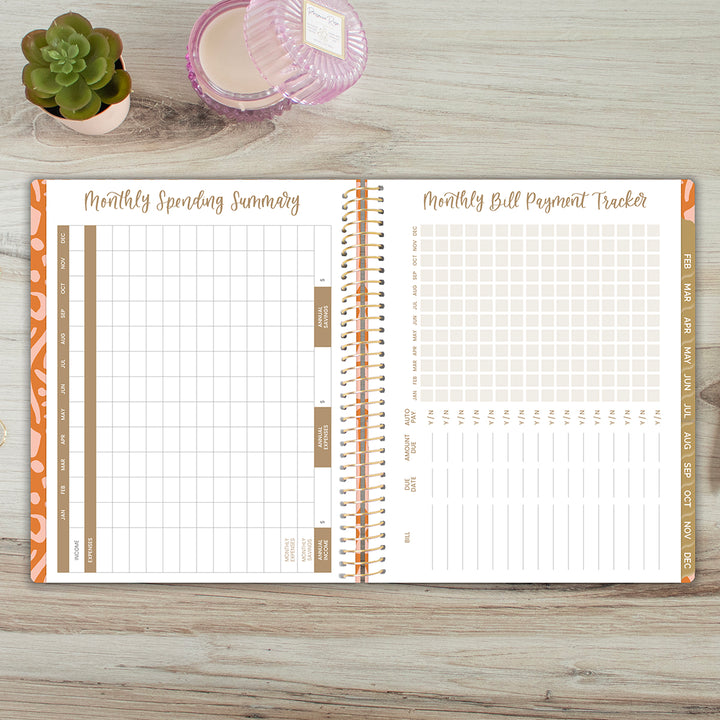 2026 Soft Cover Planner, 8.5" x 11", Moments of Grace
