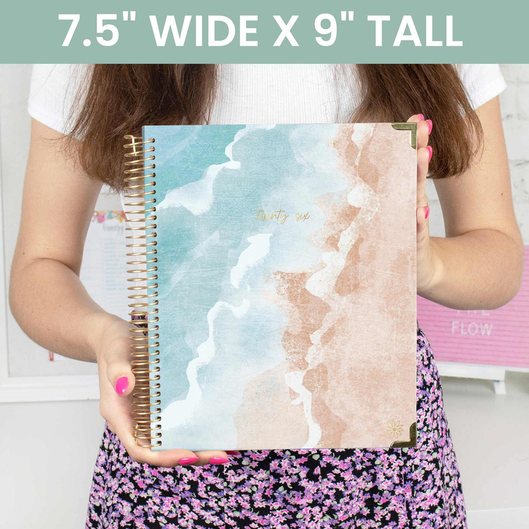 2026 Vision Planner, 7.5" x 9", Ocean Oasis