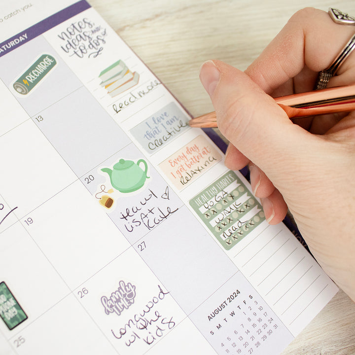 Planner Stickers, Rest is Self-Care Pack