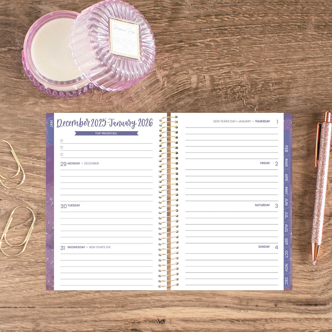 2026 Soft Cover Planner, 4" x 6", Good Things Are Coming