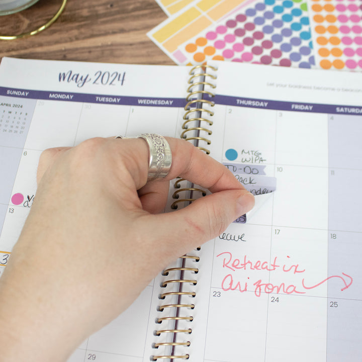 Planner Stickers, Color Coding Pack, Bright