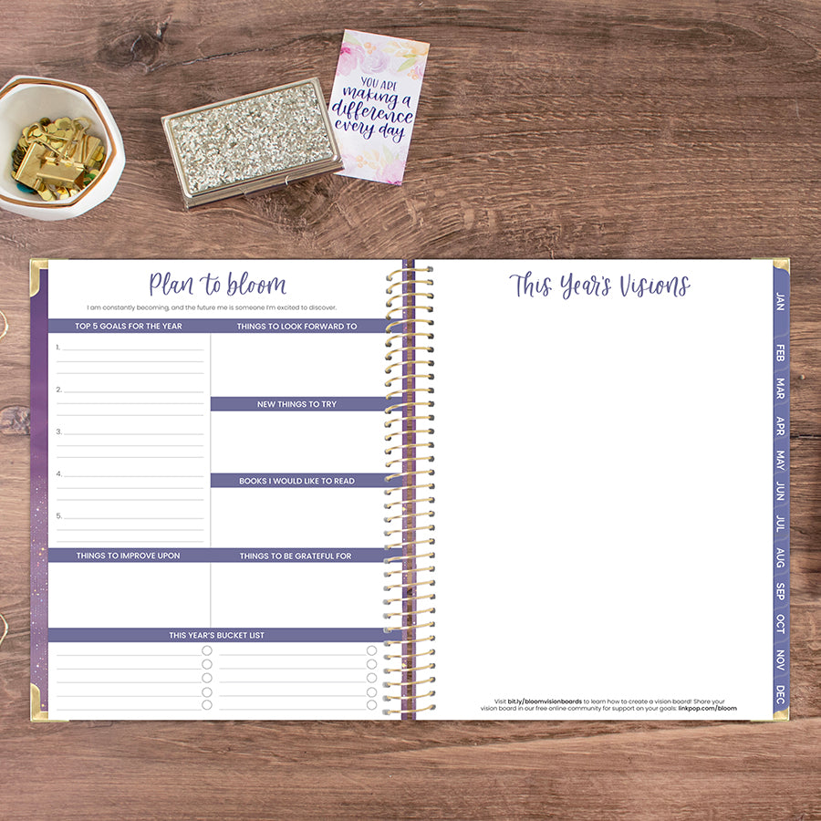 2026 Hard Cover Planner, 8.5" x 11", Good Things are Coming