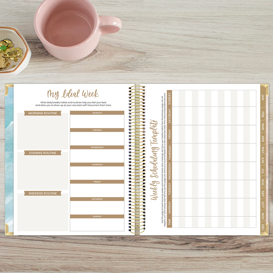 2026 Vision Planner, 7.5" x 9", Ocean Oasis