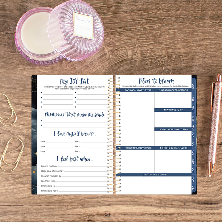 2026 Soft Cover Planner, 4" x 6", Midnight Sky