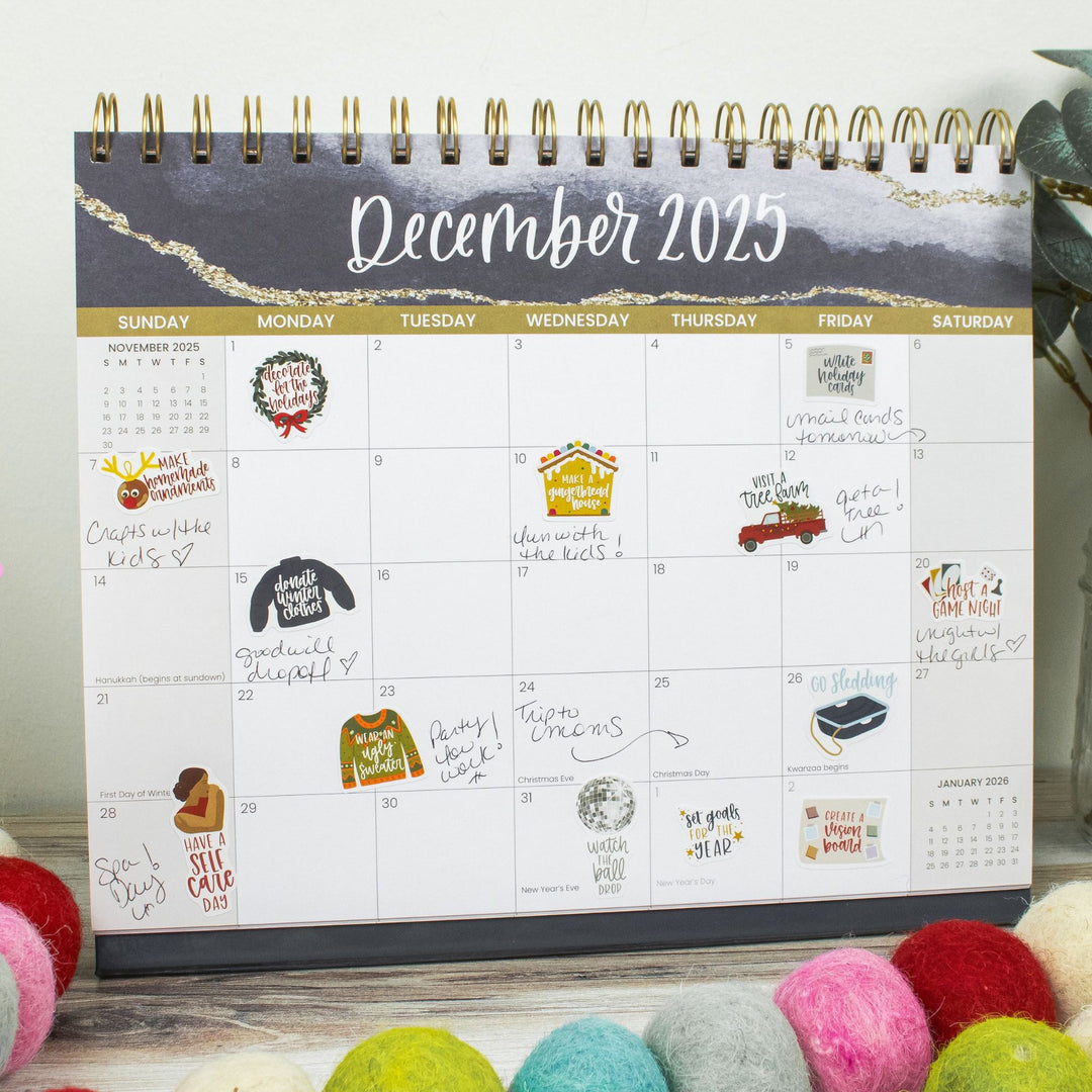 Planner Stickers, Seasonal Bucket Lists