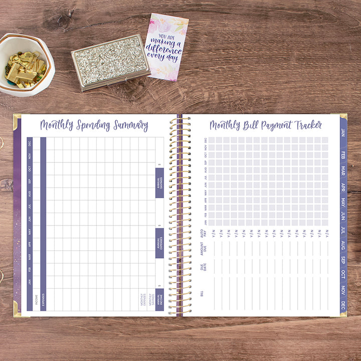 2026 Hard Cover Planner, 8.5" x 11", Good Things are Coming