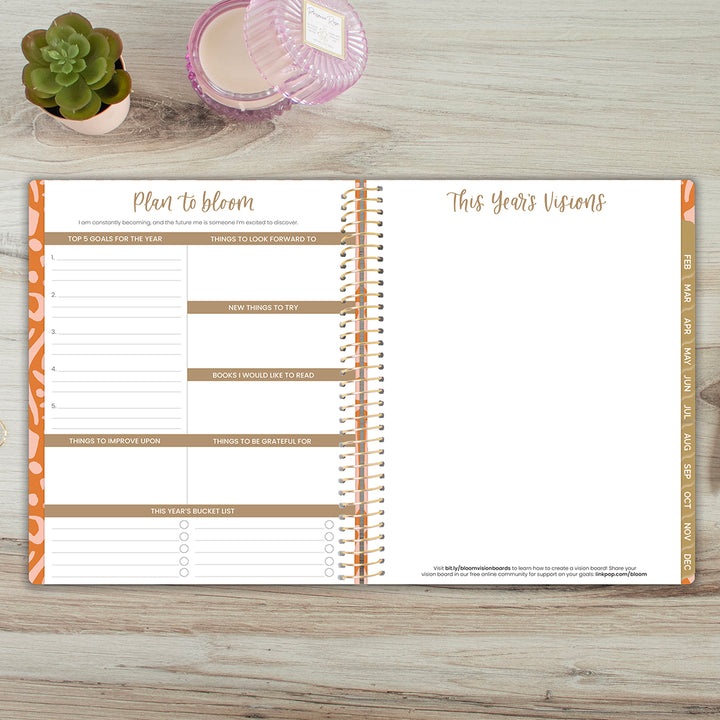 2026 Soft Cover Planner, 8.5" x 11", Moments of Grace