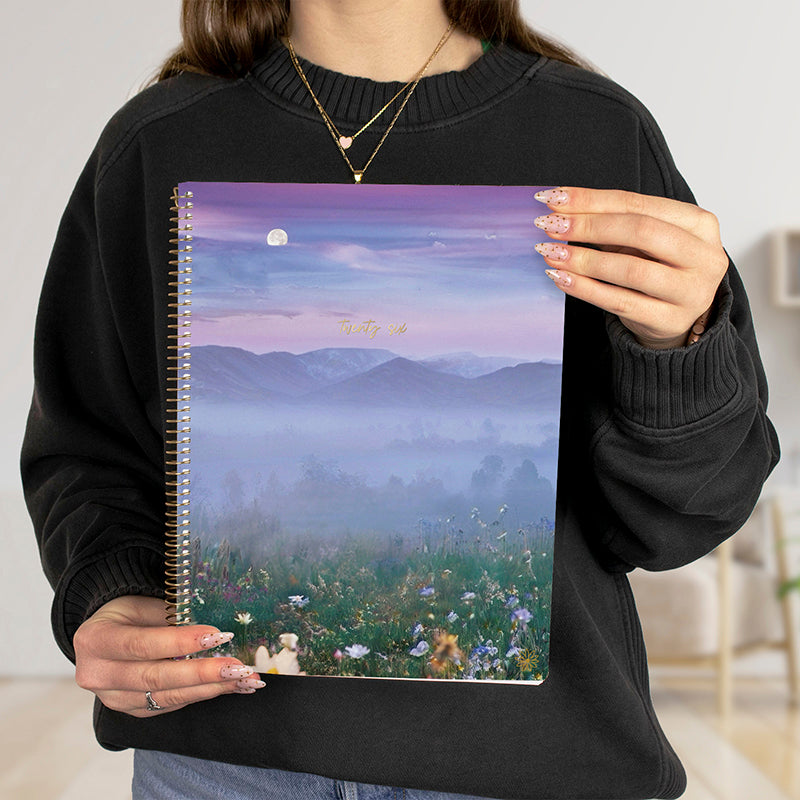 2026 Soft Cover Planner, 8.5" x 11", Mystic Mountains