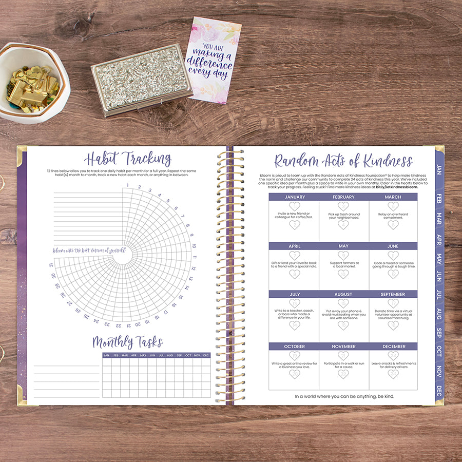 2026 Hard Cover Planner, 8.5" x 11", Good Things are Coming