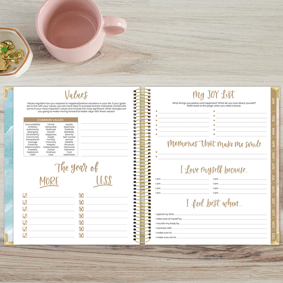 2026 Vision Planner, 7.5" x 9", Ocean Oasis