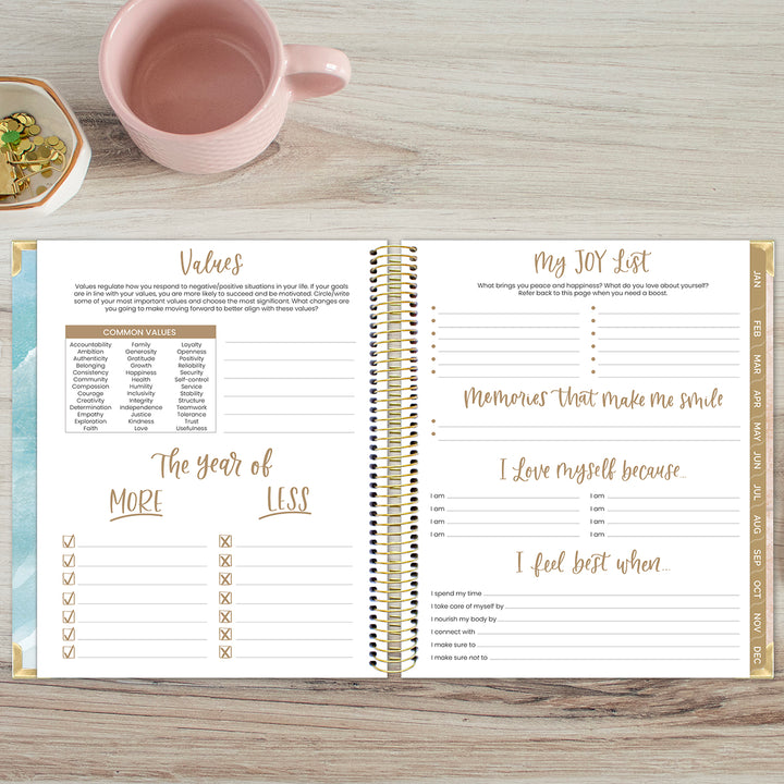 2026 Vision Planner, 7.5" x 9", Ocean Oasis