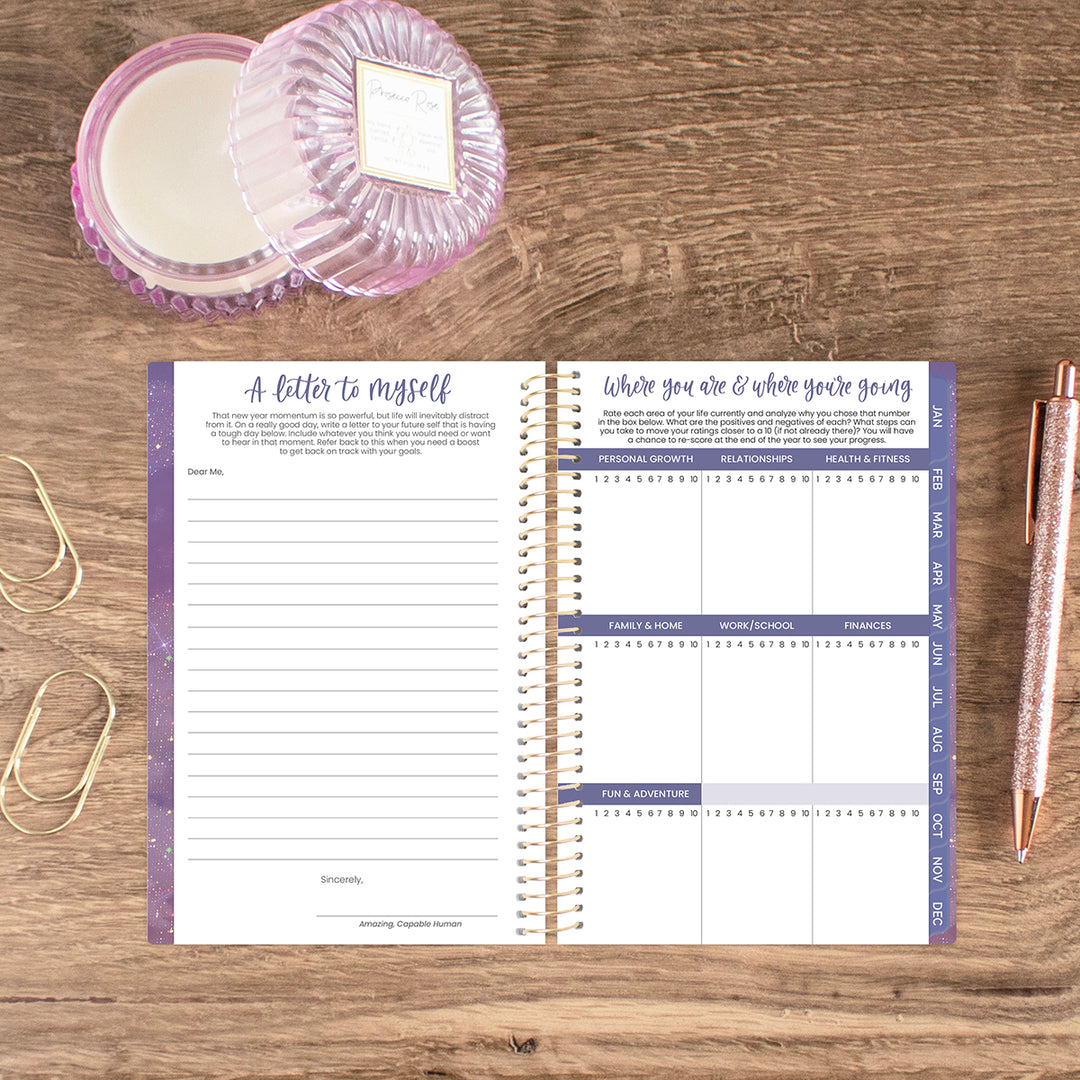 2026 Soft Cover Planner, 4" x 6", Good Things Are Coming