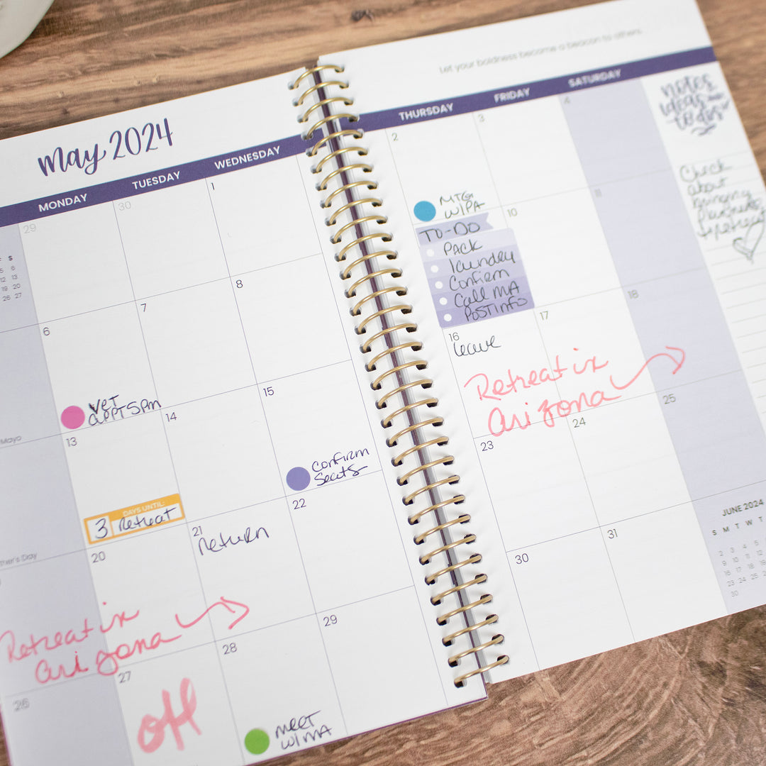 Planner Stickers, Color Coding Pack, Bright