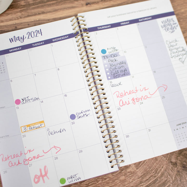 Planner Stickers, Color Coding Pack, Bright