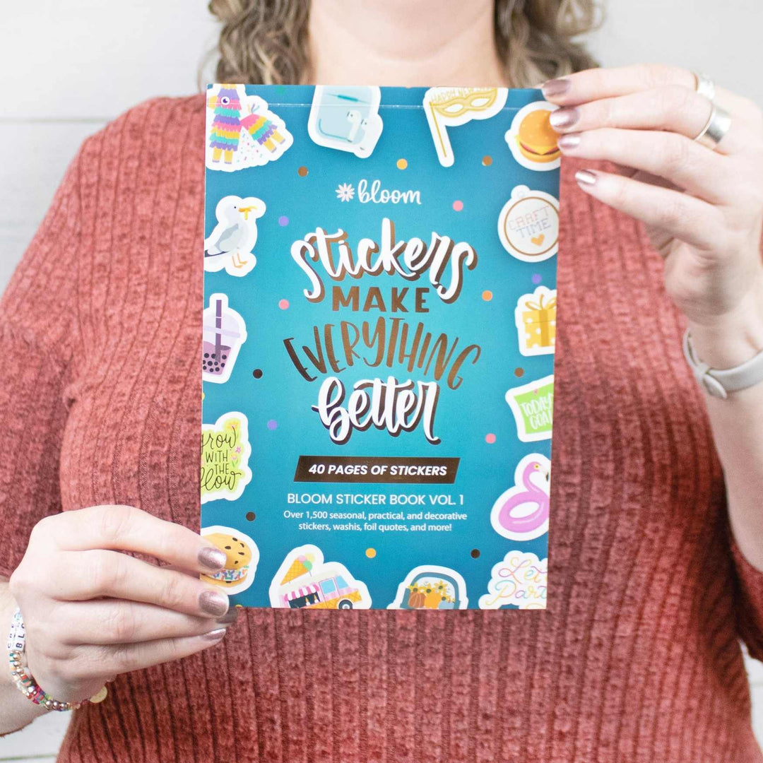 40 Page Sticker Book, Volume 1 - Stickers Make Everything Better