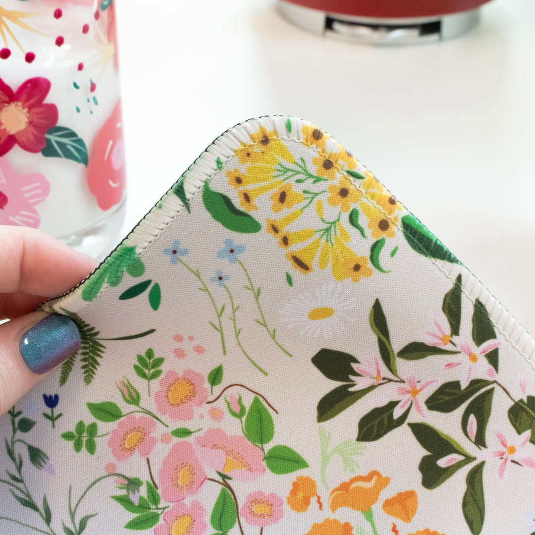 Large Desk Mat, Garden Party