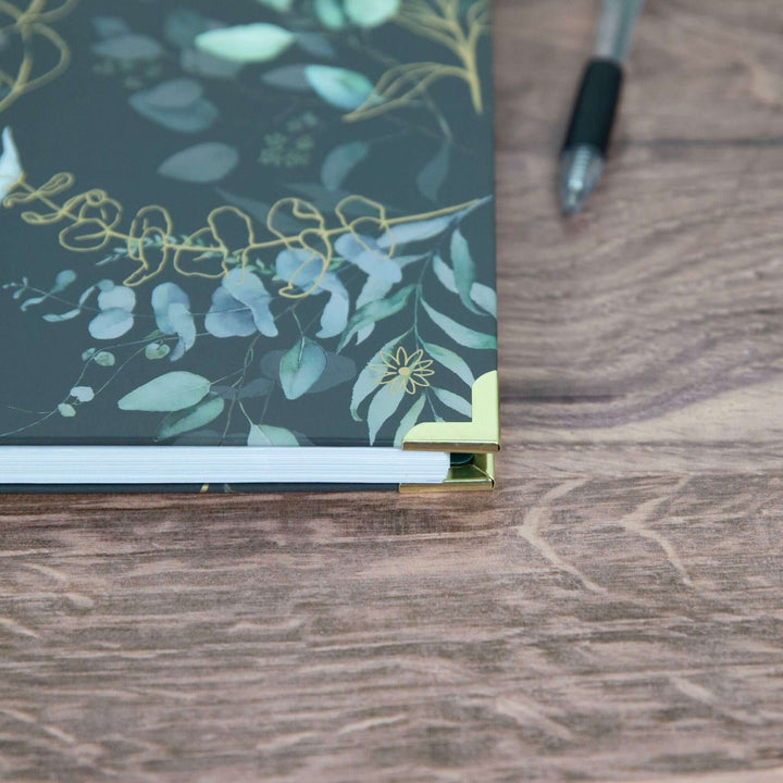 2025-26 Hard Cover Planner, 8.5" x 11", Eucalyptus, Green