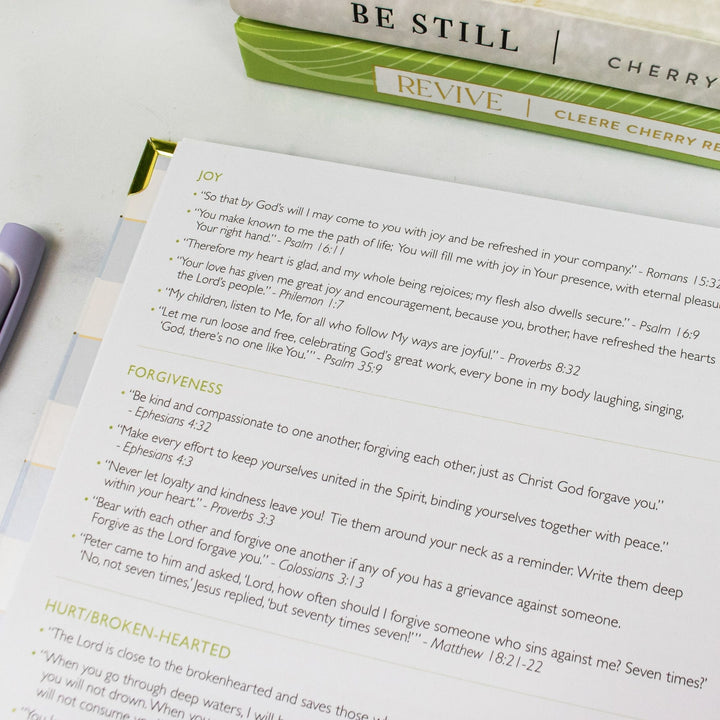 2026 bloom x Cleerely Stated Planner, 7.5" x 9", Year of Miracles