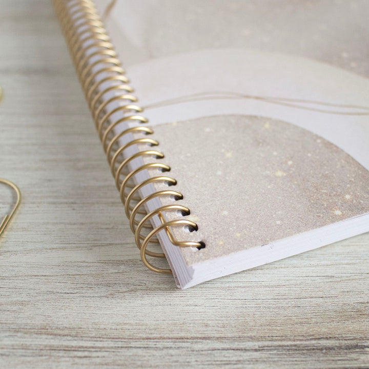 2024 Soft Cover Planner, 5.5" x 8.25", Brushed Beige
