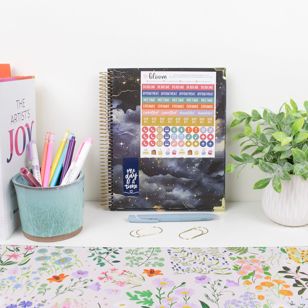 2026 Vision Planner, 7.5" x 9", Midnight Sky