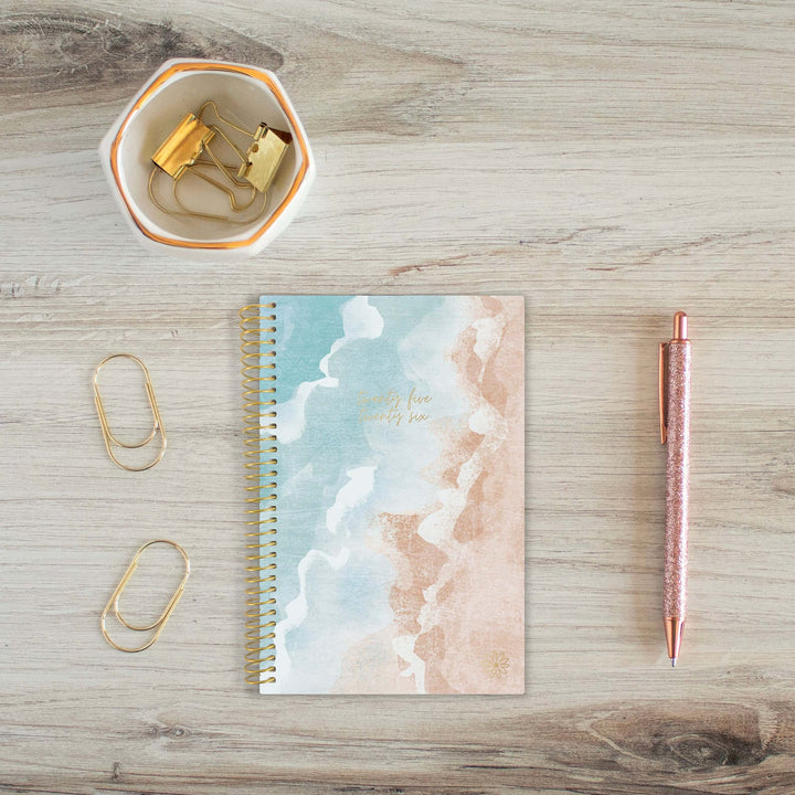 2025-26 Soft Cover Planner, 4" x 6", Ocean Oasis