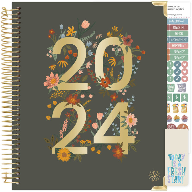 2024 Coloring Planner: Order Now (Hardcover, Printable or Digital)
