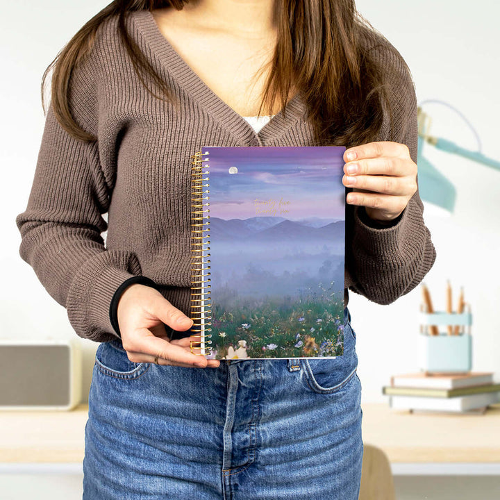 2025-26 Soft Cover Planner, 5.5" x 8.25", Mystical Mountains