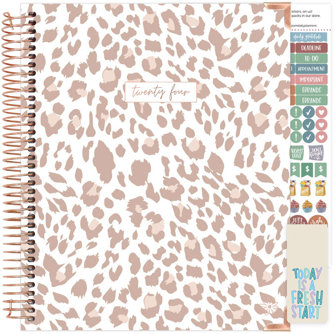 Action Publishing Undated Coloring Day Planner (8.5 x 11 inches) Large - Weekly & Monthly Organizer, Appointment Schedule, Goals and Notes