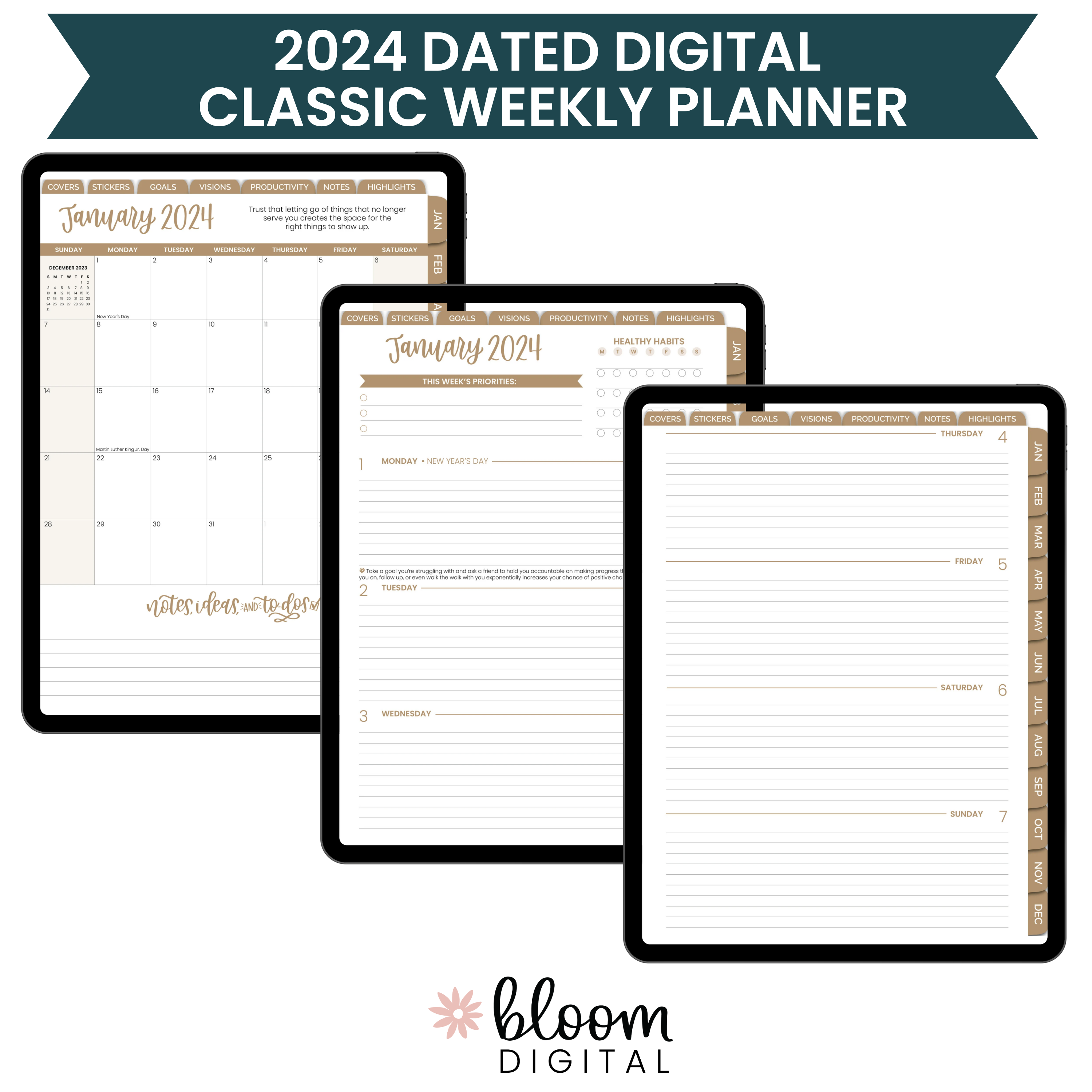  2024 Calendar Simple Daily Schedule Planner Sheet to Do List  Hanging Yearly Weekly Annual Planner Agenda Organizer 2024 Wall Hanging  Calendar : Office Products
