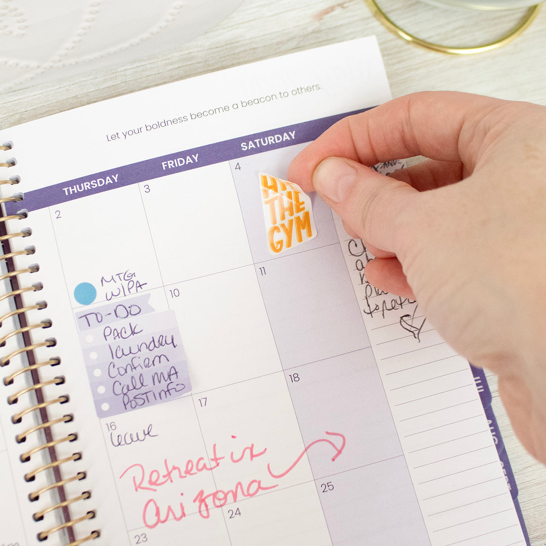 Planner Stickers, Fitness & Healthy Living Pack