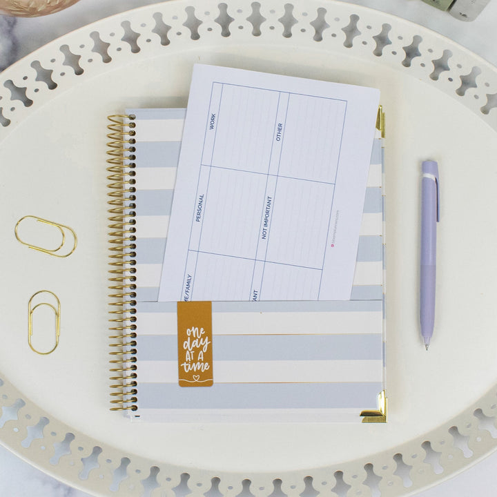 2026 bloom x Cleerely Stated Planner, 7.5" x 9", Year of Miracles