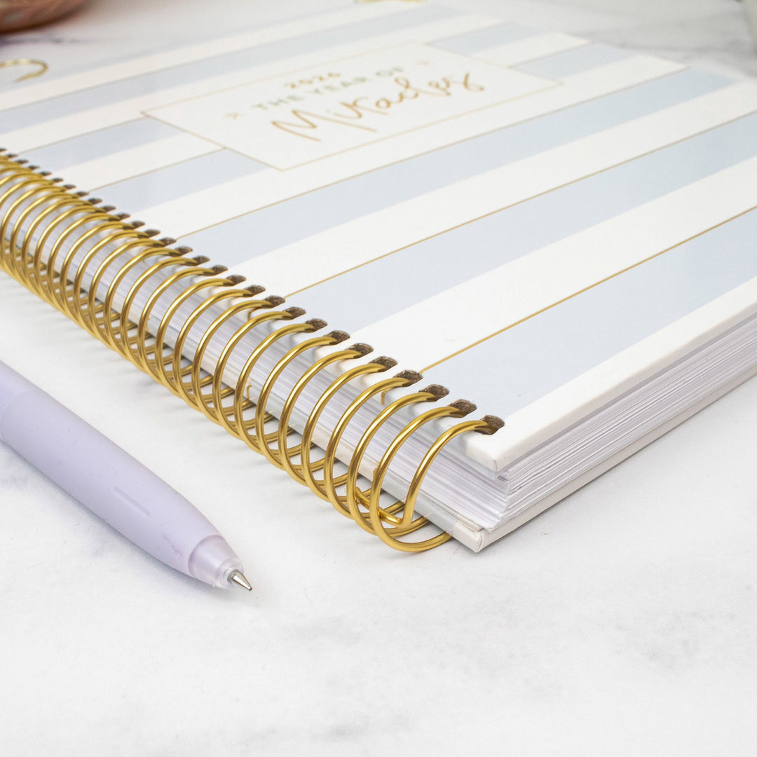 2026 bloom x Cleerely Stated Planner, 7.5" x 9", Year of Miracles