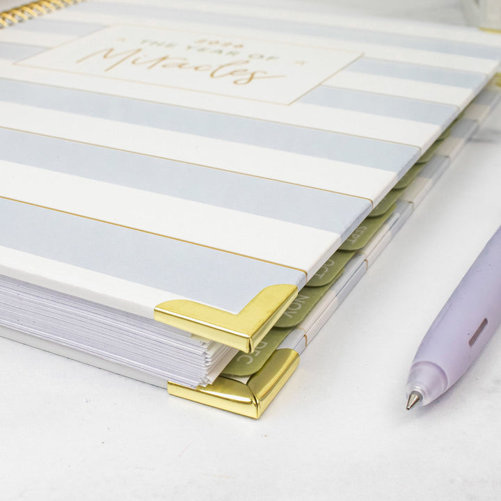 2026 bloom x Cleerely Stated Planner, 7.5" x 9", Year of Miracles