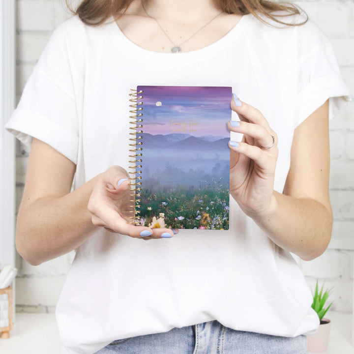 2025-26 Soft Cover Planner, 4" x 6", Mystical Mountains
