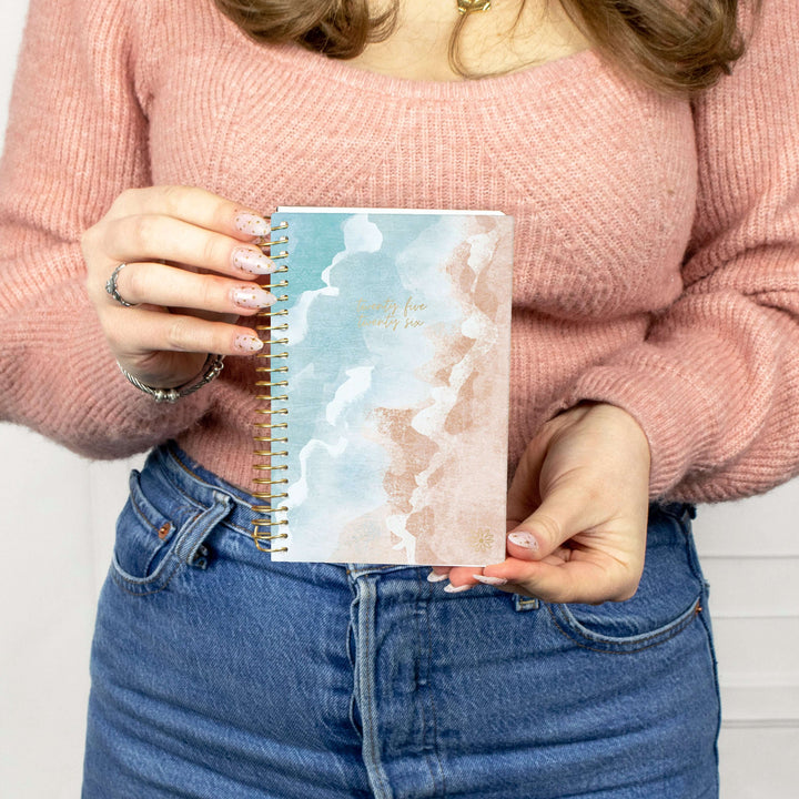2025-26 Soft Cover Planner, 4" x 6", Ocean Oasis