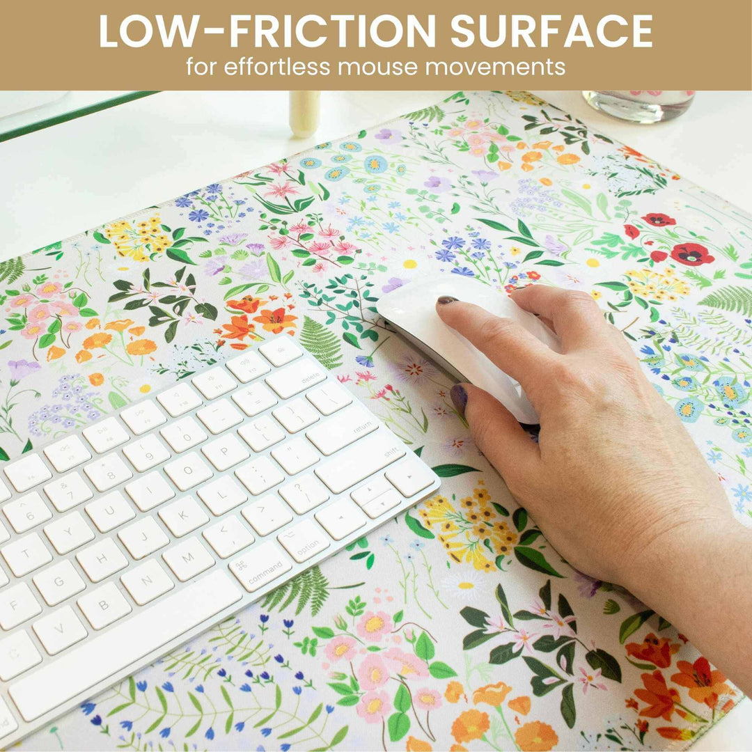 Large Desk Mat, Garden Party