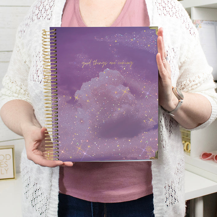 2026 Hard Cover Planner, 8.5" x 11", Good Things are Coming