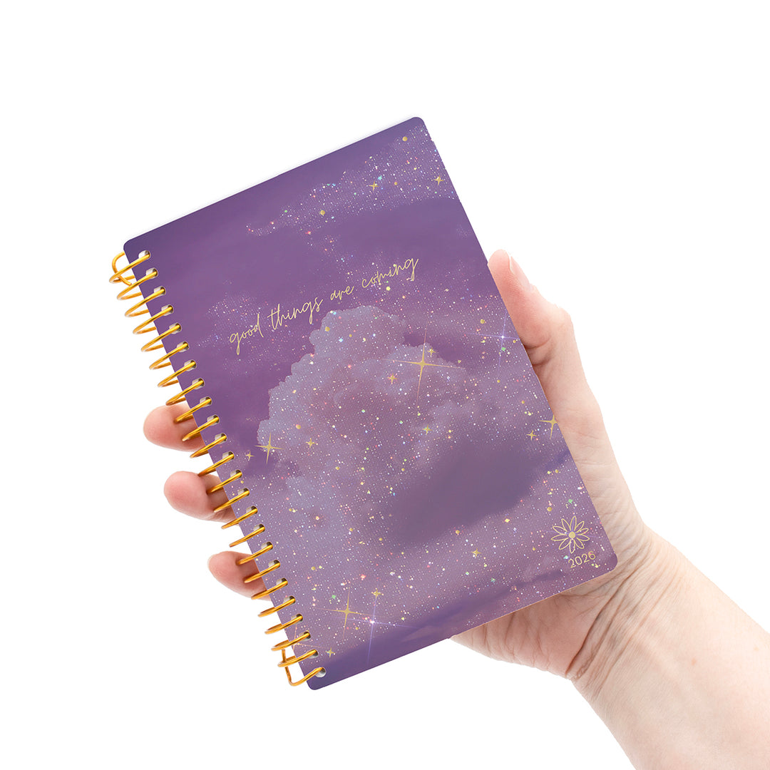 2026 Soft Cover Planner, 4" x 6", Good Things Are Coming
