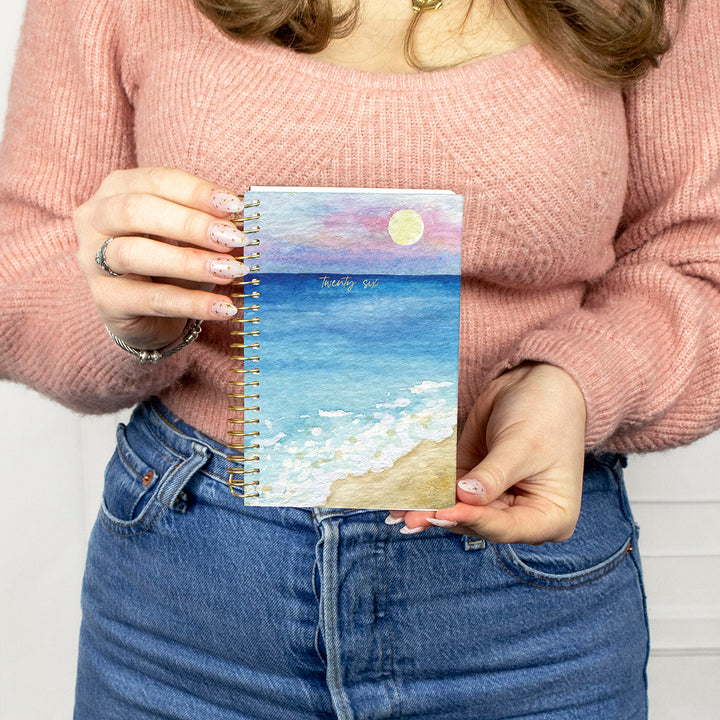 2026 Soft Cover Planner, 4" x 6", Coastal Calm