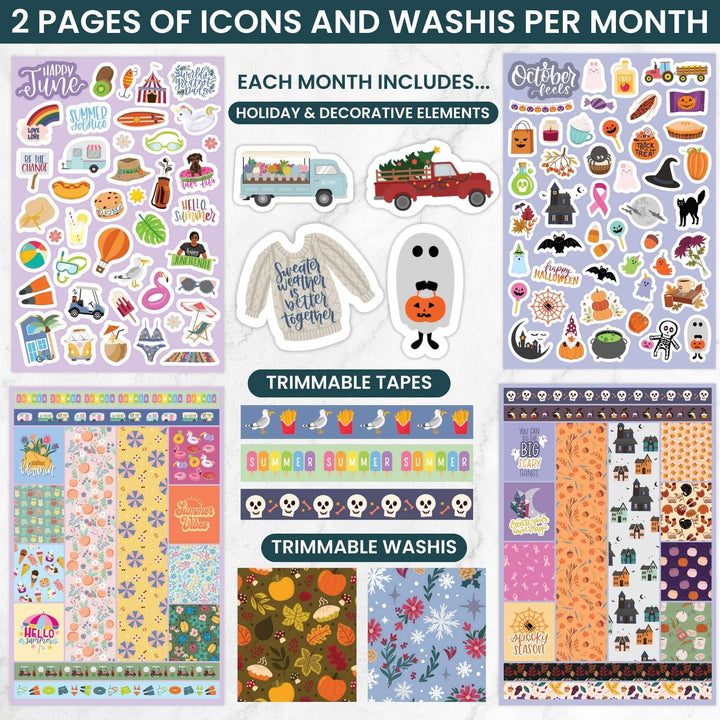 40 Page Sticker Book, Volume 1 - Stickers Make Everything Better