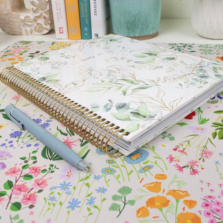 2026 Vision Planner, 7.5" x 9", Eucalyptus, White