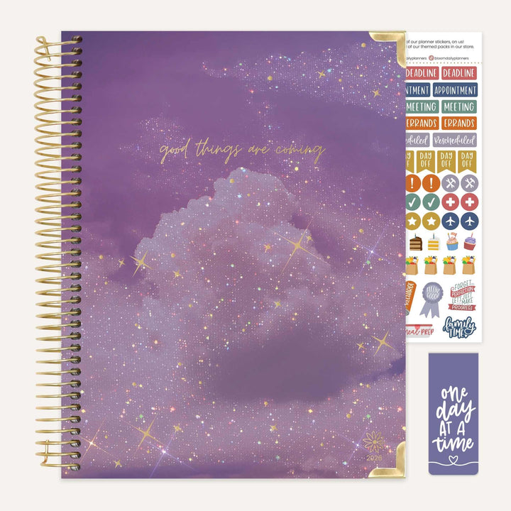 2026 Hard Cover Planner, 8.5" x 11", Good Things are Coming