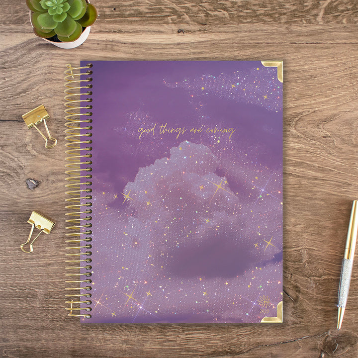 2026 Hard Cover Planner, 8.5" x 11", Good Things are Coming