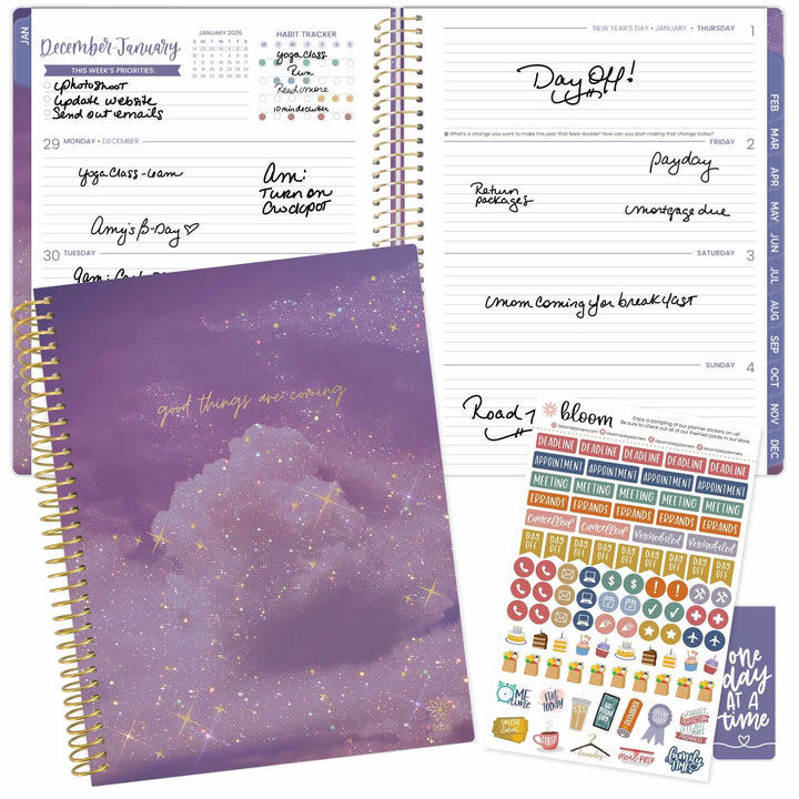 2026 Soft Cover Planner, 8.5" x 11", Good Things are Coming